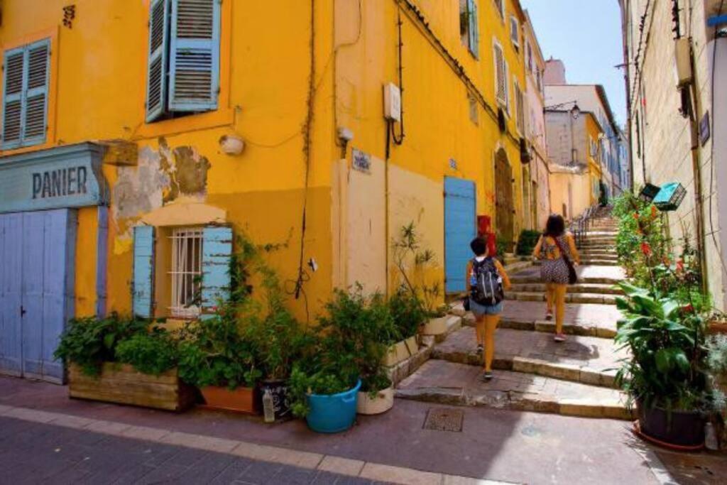 La Piboule - Au Coeur Du Panier T2 -39M2 Apartment Marseille Luaran gambar